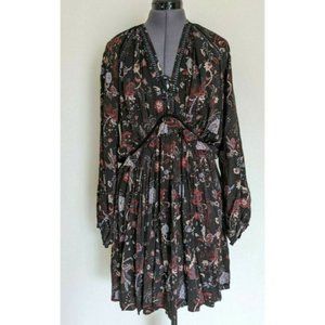 Camilla  &  Marc Wally Shirt Midi Dress Honey Yellow Gold Button Down Size 10